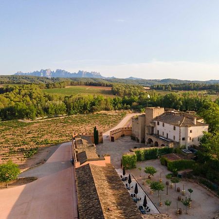 Вилла Les Cabanes De L'Oller Del Mas Манреса Экстерьер фото